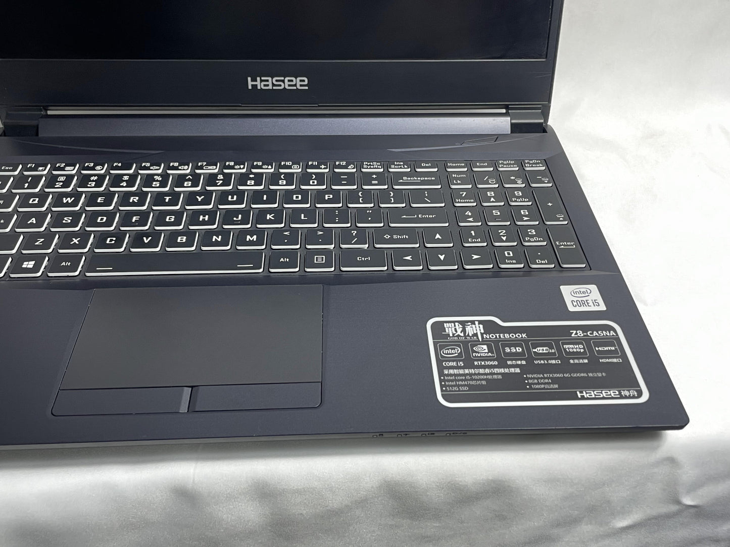 HASEE Z8 Laptop  used